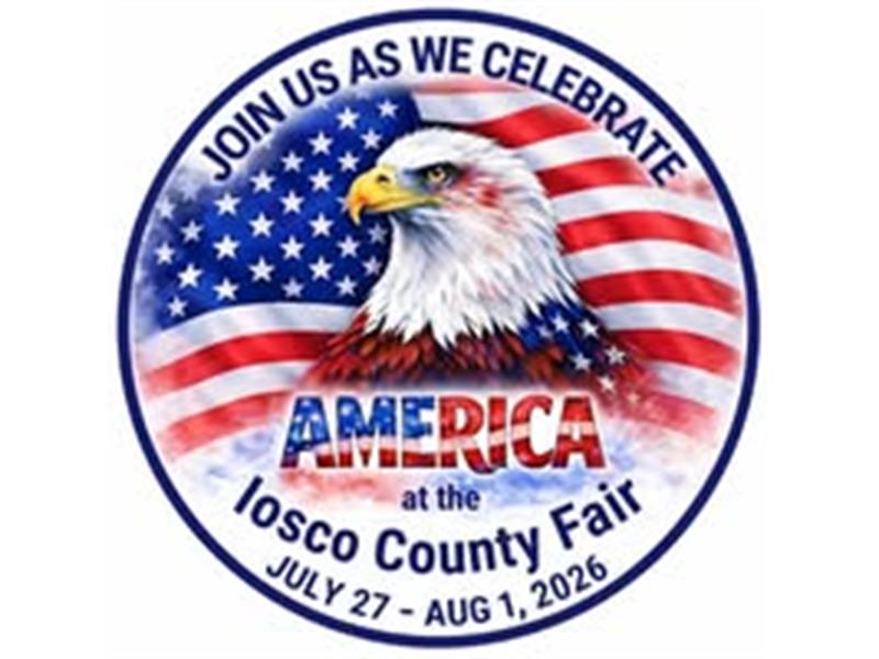 Logo for 2026 Iosco County Fair